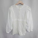 ◇ URBAN RESEARCH 切り替えデザイン 長袖 シャツ サイズ1 ホワイト レディース E 【中古】(4)
