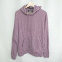 ◇ kutir クティール 長袖 パーカー サイズL パープル レディース メンズ E 【中古】