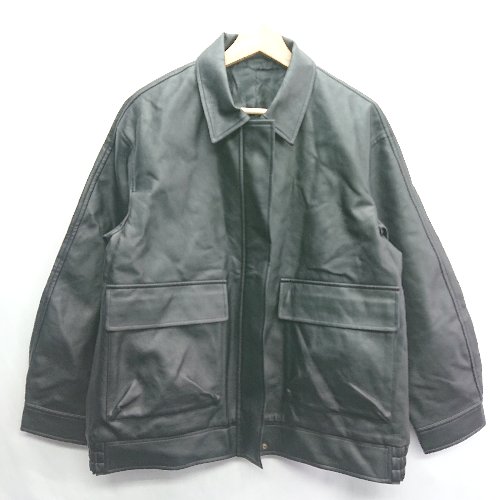 ◇ GU ジーユー 長袖 ライダースジャケット サイズL ブラック系 レディース E 【中古】