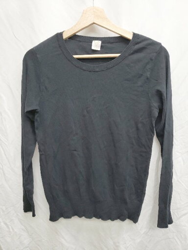 ◇ Θ Φ gicipi ジチピ コットン100% 長袖 カットソー サイズ1 ブラック レディース P 【中古】 ◇ Θ Φ gicipi ジチピ コットン100% 長袖 カットソー サイズ1 ブラック レディース P 【中古】