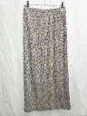 ◇ ⊂ Φ apart by lowrys アパートバイ ローリーズ ロング丈 プリーツ スカート サイズF ブラウン レディース P 【中古】(4)