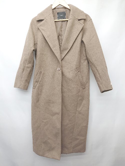 ◇ ⊇ Re:EDIT リエディ 長袖 ロング コート サイズM ブラウン レディース P 【中古】