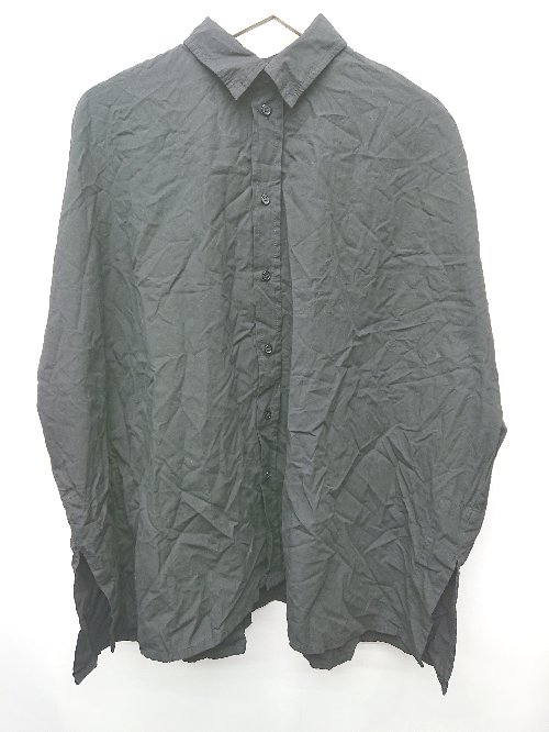 ◇ ⊂ Libra Cue リブラ キュー 半袖 シャツ サイズF ブラック レディース P 【中古】