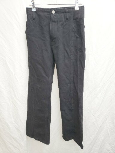 ◇ Θ PAGEBOY ページボーイ フロントスリット デニム パンツ サイズ26M ブラック レディース P 【中古】 ◇ Θ PAGEBOY ページボーイ フロントスリット デニム パンツ サイズ26M ブラック レディース P 【中古】