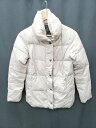 ◇ ⊇ E hyphen world gallery 中綿 長袖 ブルゾン ジャケット サイズF ベージュ レディース P 【中古】