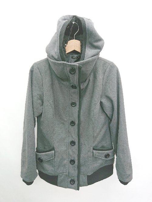 ◇ ⊇ INGNI イング ジップアップ ジャケット サイズM ブラック系 レディース P 【中古】