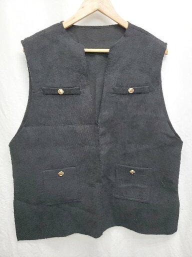 ◇ ⊇ ◎ ●未使用● JUNOAH ジュノア タグ付き カットオフ ノースリーブ チュニック サイズL ブラック レディース P 【中古】 ◇ ⊇ ◎ ●未使用● JUNOAH ジュノア タグ付き カットオフ ノースリーブ チュニック サイズL ブラック レディース P 【中古】