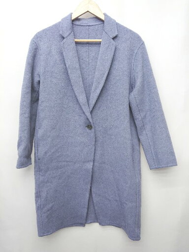 ◇ ⊇ UNIQLO ユニクロ 長袖 コート サイズ7 ブルー レディース P 【中古】 ◇ ⊇ UNIQLO ユニクロ 長袖 コート サイズ7 ブルー レディース P 【中古】