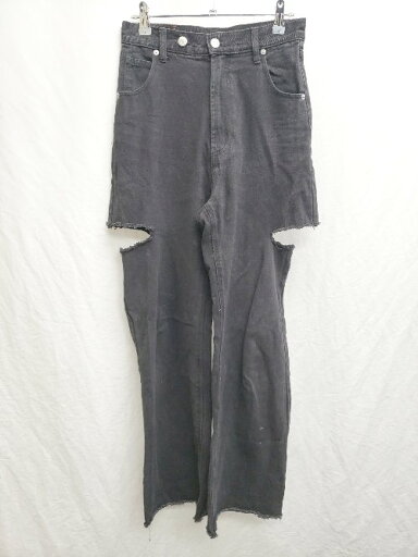 ◇ Θ who's who Chico フーズフーチコ カットオフ ジーンズ デニム パンツ サイズ1 ブラック レディース P 【中古】 ◇ Θ who's who Chico フーズフーチコ カットオフ ジーンズ デニム パンツ サイズ1 ブラック レディース P 【中古】