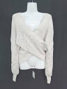 ◇ ◎ ●美品● ⊇ tiptop ティップトップ 長袖 ニット サイズF アイボリー レディース P 【中古】