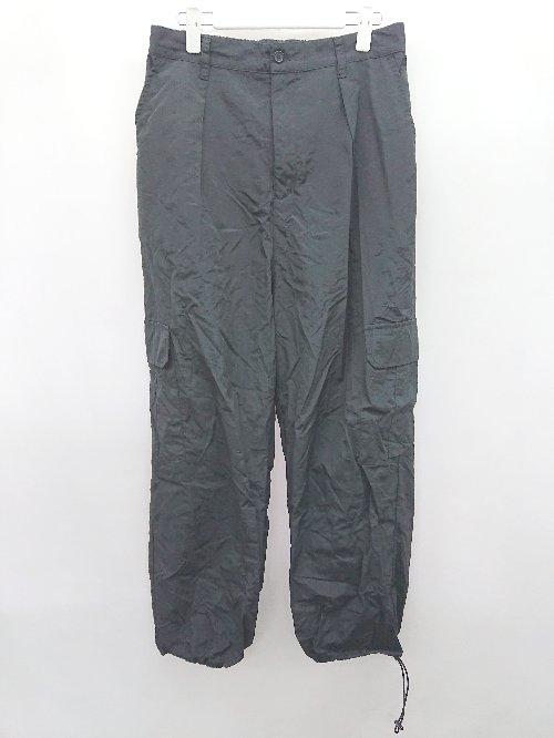 ◇ ◎　Θ apres jour mignon　アプレジュールミニョン カーゴ パンツ サイズLL ブラック レディース P 【中古】