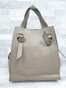 ◇ Θ AFFRANCHIE SLOBE レザー ハンド バッグ ブラウン レディース P 【中古】
