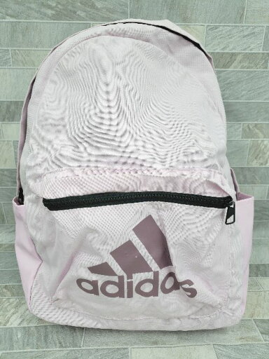 ◇ Θ adidas アディダス バックパック リュック ピンク レディース P 【中古】 ◇ Θ adidas アディダス バックパック リュック ピンク レディース P 【中古】