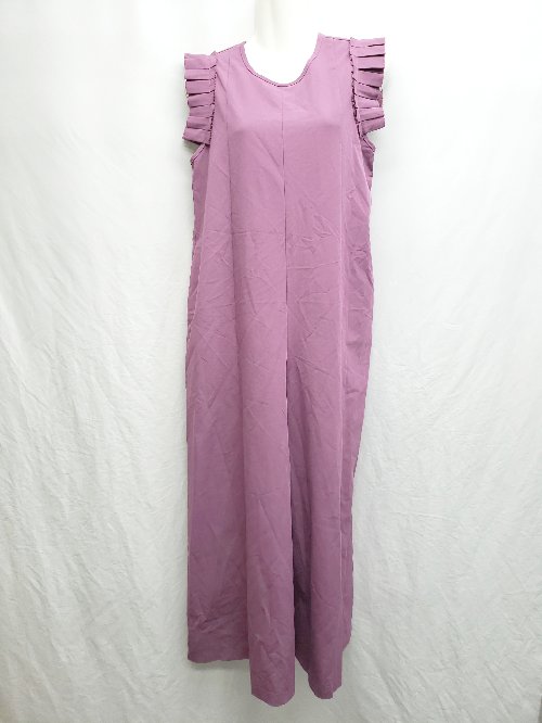 ◇ ⊂ MICALLE MICALLE ミカーレミカーレ ノースリーブ オールインワン パープル レディース P 【中古】