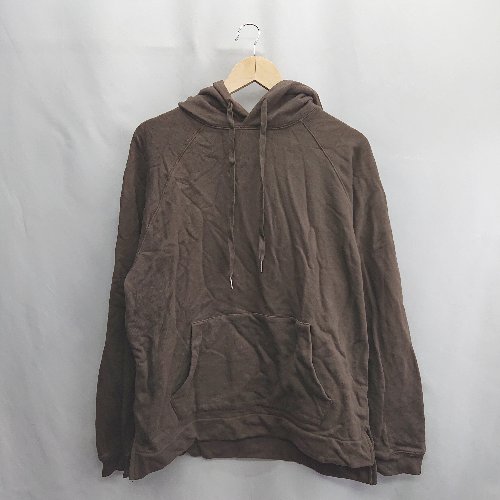 ◇ ⊇ SHARE PARK シェアパーク 長袖 パーカー サイズ2 ブラウン メンズ レディース E 【中古】