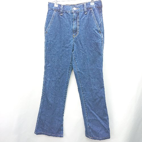 ◇ Θ Discoat ディスコート コットン100% デニムパンツ サイズS ネイビー系 レディース E 【中古】