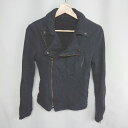 ◇ ⊇ And A アンドエー コットン100% 長袖 パーカー サイズ38 ブラック系 レディース E 【中古】