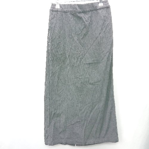 ◇ ⊇ A day in the life UNITED ARROWS コーデュロイ ロング丈 タイト スカート サイズS ネイビー レディース E 【中古】