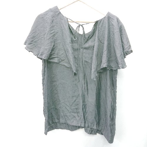 ◇ ⊂ N.O.R.C ノーク 半袖 シアートップス サイズ1 ブラック系 レディース E 【中古】 ◇ ⊂ N.O.R.C ノーク 半袖 シアートップス サイズ1 ブラック系 レディース E 【中古】