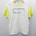 ◇ ⊂ PUMA プーマ 半袖 Tシャツ サイズUS L ホワイト系 レディース E 【中古】(4)