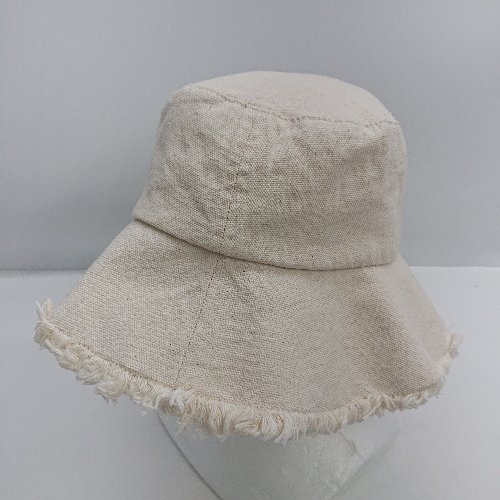 ◇ ⊂ Ungrid アングリッド バケットハット アイボリー サイズF レディース E 【中古】