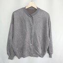◇ ⊇ 株式会社ミンクス 長袖 パーカー サイズM グレー系 レディース E 【中古】