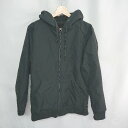 ◇ ⊇ zootie ズーティー 長袖 ジップパーカー サイズL-LL ブラック系 メンズ E 【中古】