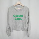 ◇ ⊇ GOODWEAR グッドウェアー コットン系100% 長袖 パーカー サイズM グレー レディース E 【中古】