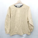 ◇ ⊇ Rouge Vif 長袖 トレーナー サイズ表記なし ベージュ レディース E 【中古】