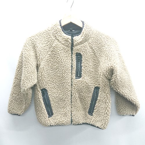 ◇ ⊇ FREAK'S STORE フリークスストア キッズ 長袖 ボアジャケット サイズ130 ベージュ ブラック 男の子 E 【中古】 ◇ ⊇ FREAK'S STORE フリークスストア キッズ 長袖 ボアジャケット サイズ130 ベージュ ブラック 男の子 E 【中古】