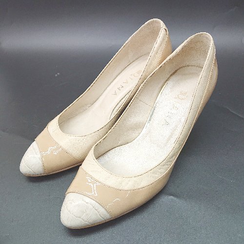 ◇ Θ DIANA ダイアナ ハイヒール サイズ23 ベージュ レディース E 【中古】