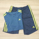 ◇ ⊂ 《 adidas アディダス まとめ売り2点セット ジャージ Tシャツ 男の子 》 E 【中古】