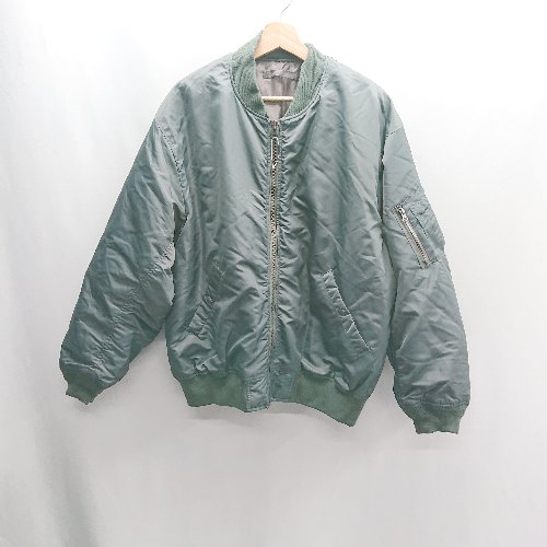 ◇ ⊇ M.M.W エムエムダブリュ― 長袖 MA-1 サイズF カーキ系 メンズ E 【中古】