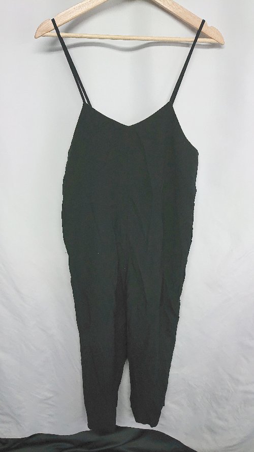 ◇ ⊂ LE JUN ル ジュン オールインワン サイズF ブラック レディース E 【中古】