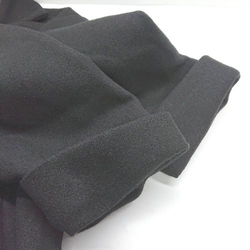 ■ ⊇ unrelaxing アンリラクシング 長袖 ロングコート サイズF ブラック メンズ レディース E 【中古】