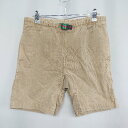 ◇ ⊂ GRAMICCI グラミチ ウエストベルト付き ハーフパンツ サイズS ベージュ メンズ E 【中古】(4)