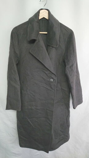 ◇ Θ UNIQLO ユニクロ ウール系 長袖 トレンチコート サイズL グレー レディース E 【中古】 ◇ Θ UNIQLO ユニクロ ウール系 長袖 トレンチコート サイズL グレー レディース E 【中古】