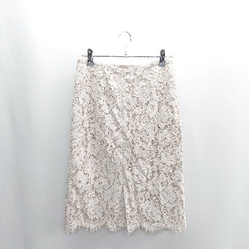 ◇ Θ NATURAL BEAUTY BASIC シアー素材 膝下丈 タイトスカート スカート サイズ S ベージュ系 レディース E 【中古】 ◇ Θ NATURAL BEAUTY BASIC シアー素材 膝下丈 タイトスカート スカート サイズ S ベージュ系 レディース E 【中古】