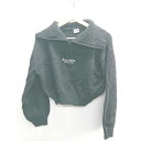 ◇ ⊇ ANAP GIRL ロゴ刺繡 ハーフジッ