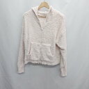 ◇ ⊇ apres jour アプレジュール ルームウェア 長袖 モコモコパーカー サイズF パステルピンク レディース E 【中古】