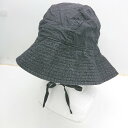 ◇ Θ LOWRYS FARM ローリーズファーム カジュアル 無地 ハット 帽子 ブラック サイズ表記なし レディース E 【中古】