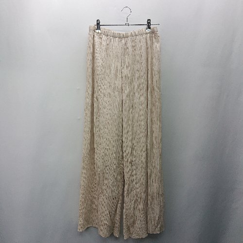 ◇ Θ URBAN RESEARCH ギャザー加工 イージーパンツ サイズF ベージュ レディース E 【中古】 ◇ Θ URBAN RESEARCH ギャザー加工 イージーパンツ サイズF ベージュ レディース E 【中古】