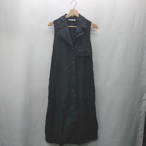 ◇ ⊂ ◎ UNIQLO JWANDERSONコラボ商品 ロング丈 ワンピース サイズS ブラック レディース E 【中古】