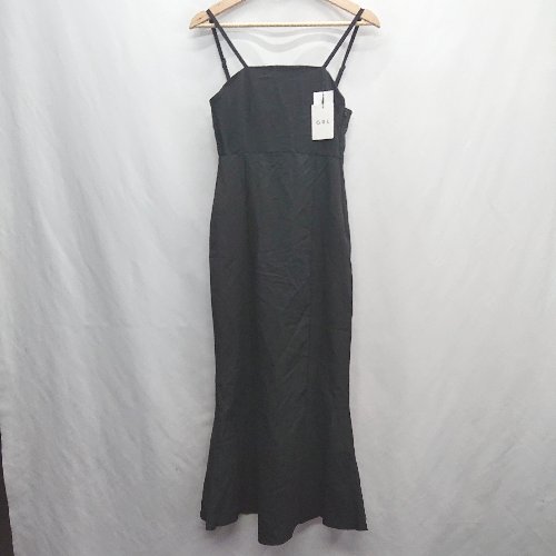 ◇ ⊂ GRL グレイル キャミワンピ - ロング丈 ワンピース サイズS ブラック レディース E 【中古】 ◇ ⊂ GRL グレイル キャミワンピ - ロング丈 ワンピース サイズS ブラック レディース E 【中古】