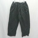 ◇ ⊇ U.S. POLO ASSN. ユーエスポロアッスン ウエストゴム チノパン サイズL ブラック レディース E 【中古】