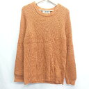 ◇ ⊇ Sonny Label サニーレーベル URBAN RESEARCH ウール混合 長袖 ニット サイズM ブラウン レディース E 【中古】