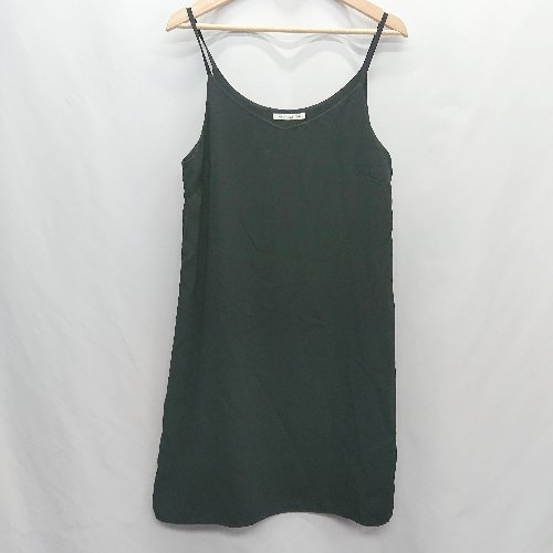 ◇ ⊂ NATURAL BEAUTY BASIC Vネック 膝下丈 ワンピース サイズM ブラック レディース E 【中古】 ◇ ⊂ NATURAL BEAUTY BASIC Vネック 膝下丈 ワンピース サイズM ブラック レディース E 【中古】