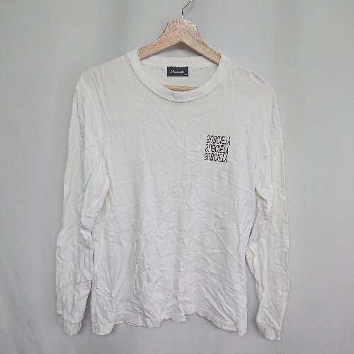◇ ⊂ Subciety サブサエティ 長袖 Tシャツ サイズ M ホワイト メンズ E 【中古】