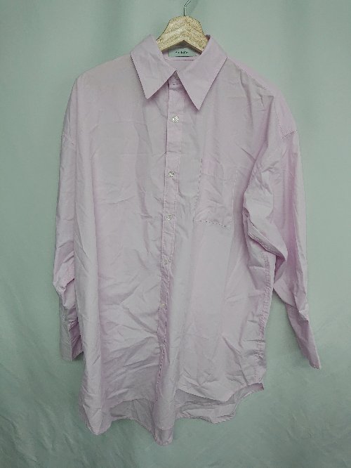 ◇ ⊇ forksy. オーバーサイズ 長袖 シャツ サイズF ピンク レディース E 【中古】