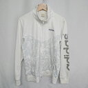 ◇ ⊇ adidasneo アディダスネオ 長袖 パーカー サイズL ホワイト レディース E 【中古】